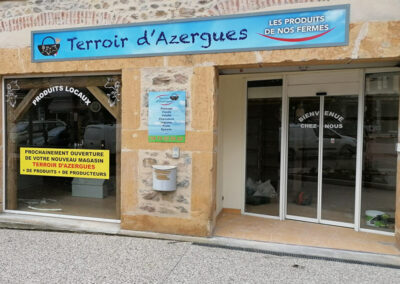 Enseigne et signalétique Terroir d&rsquo;Azergues